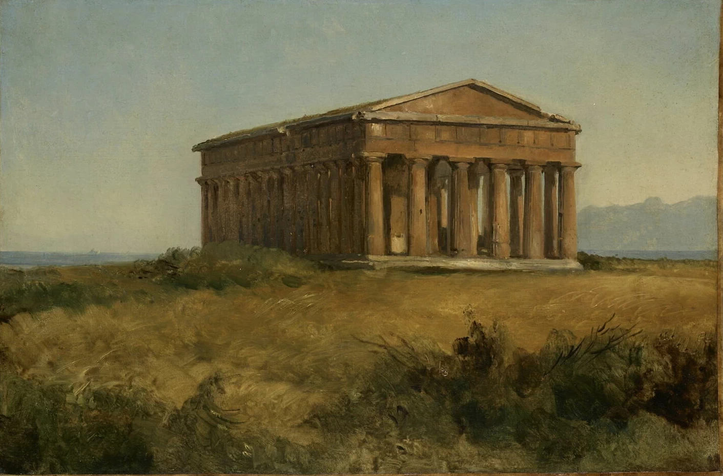 Il Tempio di Nettuno a Paestum - Louvre Collections